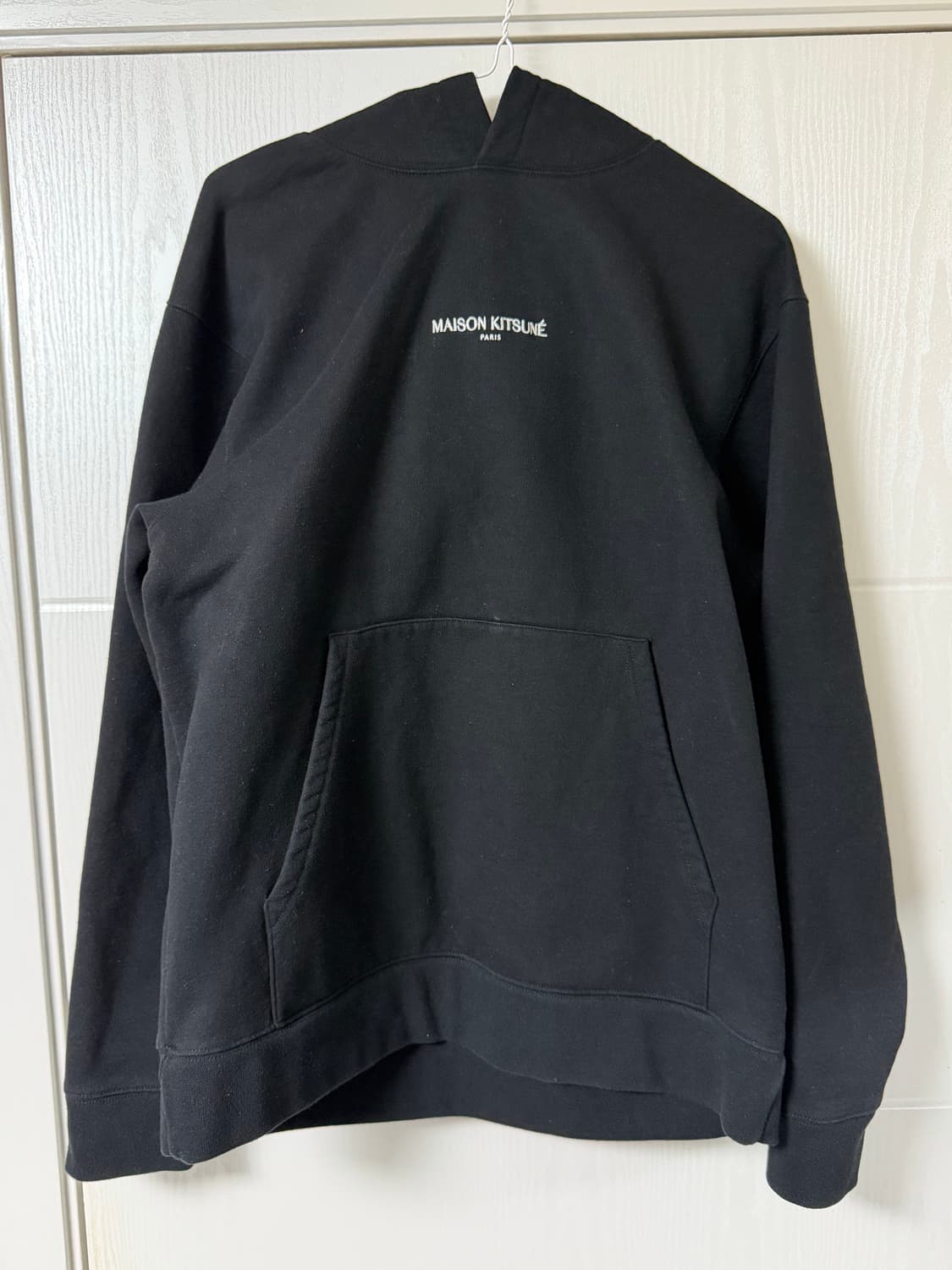 메종키츠네 스몰 로고 자수 후드티 (M) 상품이미지2