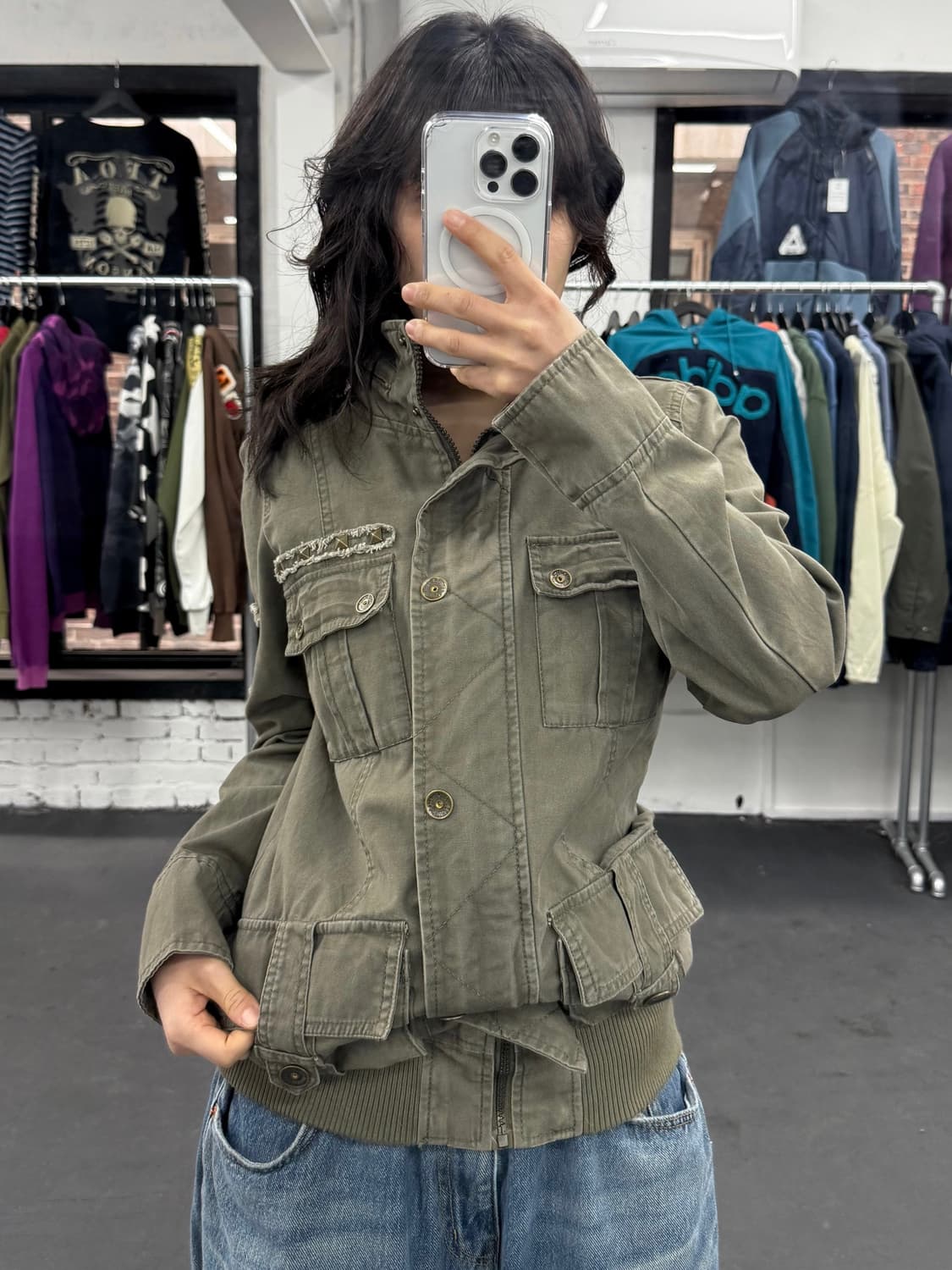 Y2K 그런지 필드자켓 상품이미지2