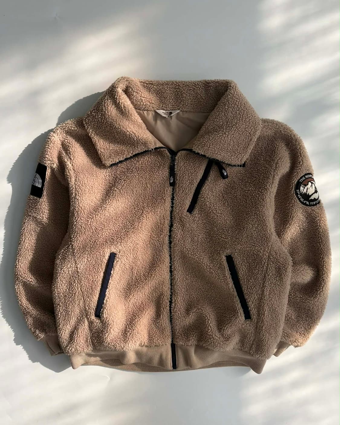 [90] 노스페이스 크롭 쉐르파 자켓 후리스 상품이미지1