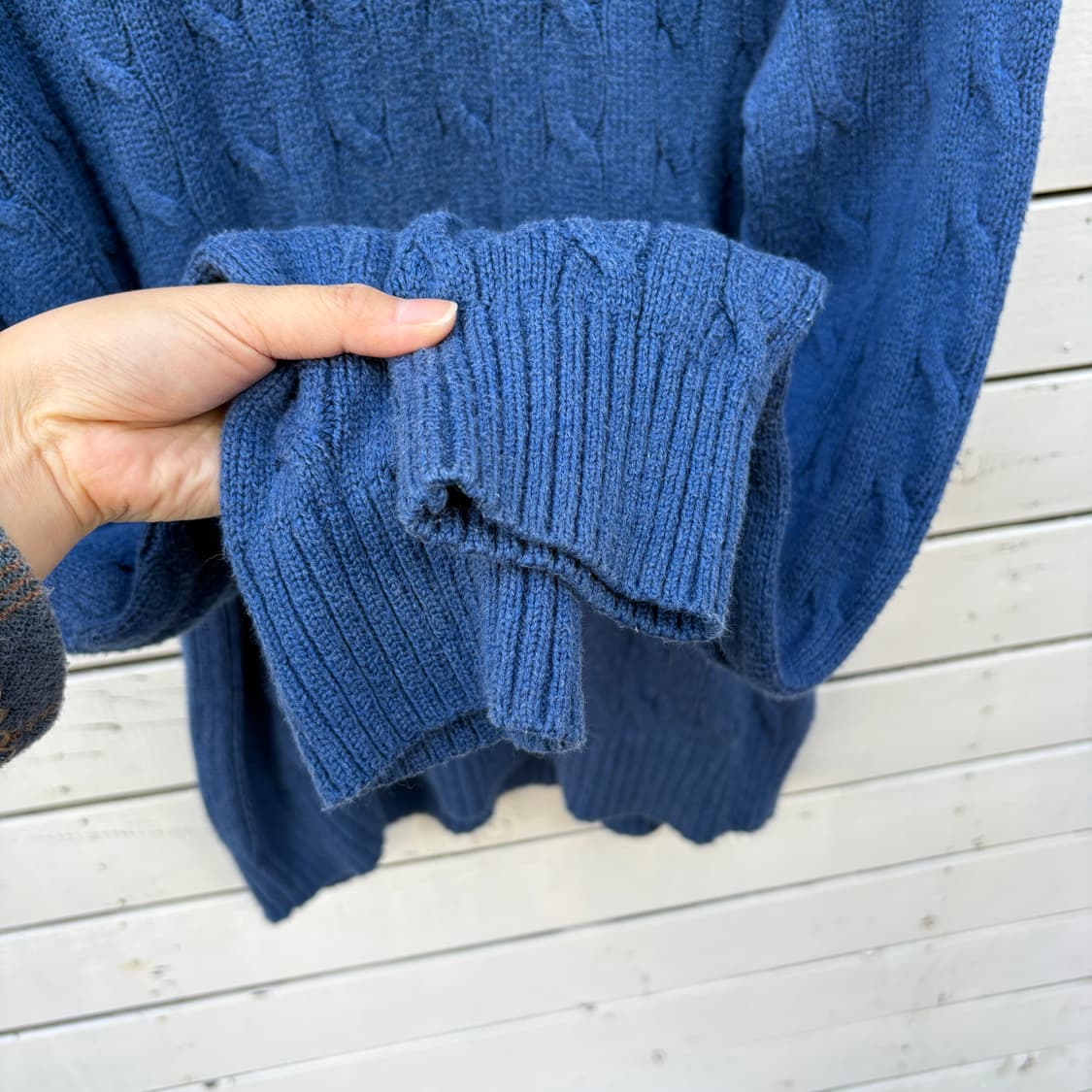 Polo 폴로 케이블 꽈배기 니트 상품이미지4