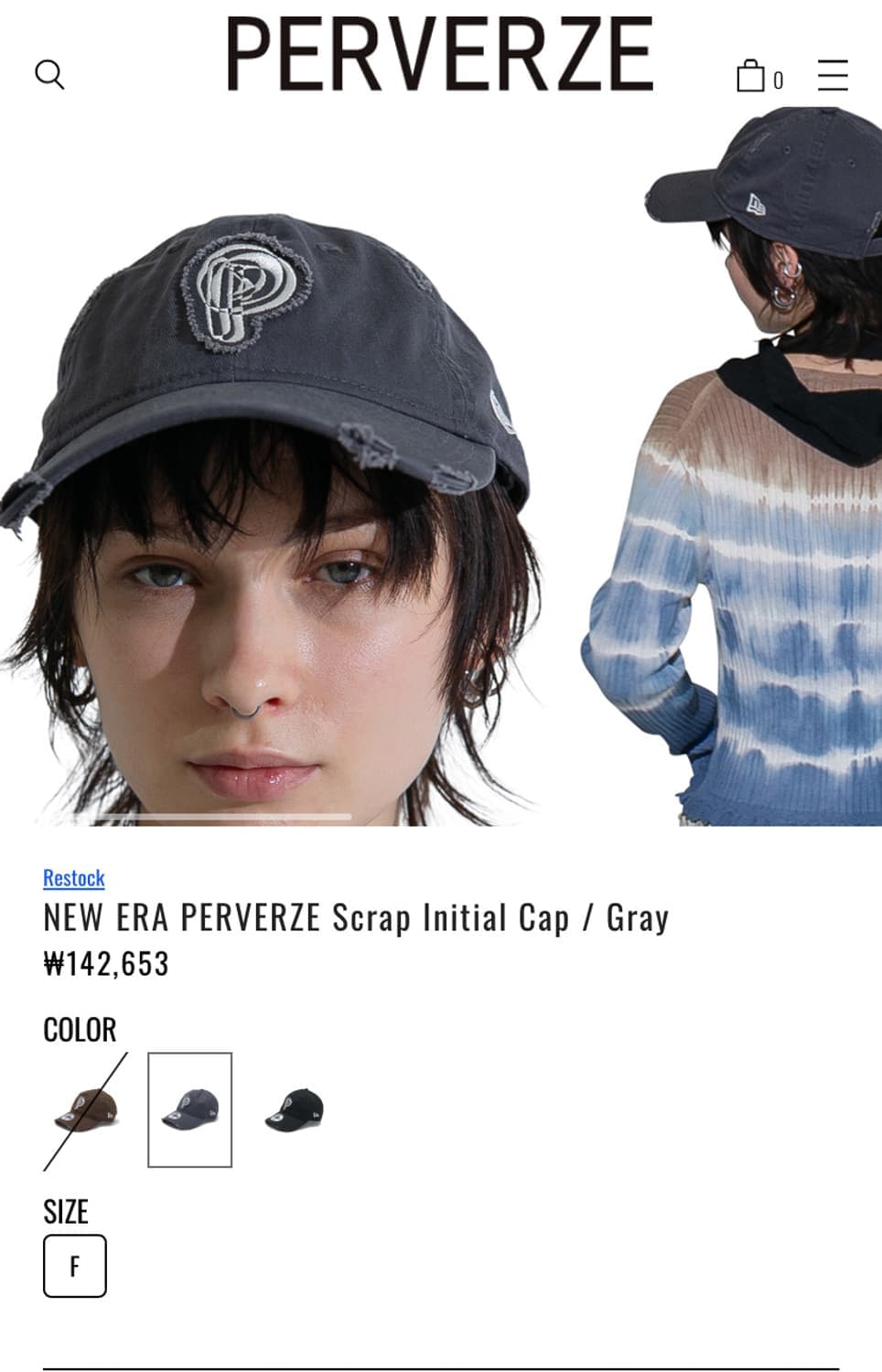 PERVERZE 뉴에라 볼캡 데님 9TWENTY 상품이미지2