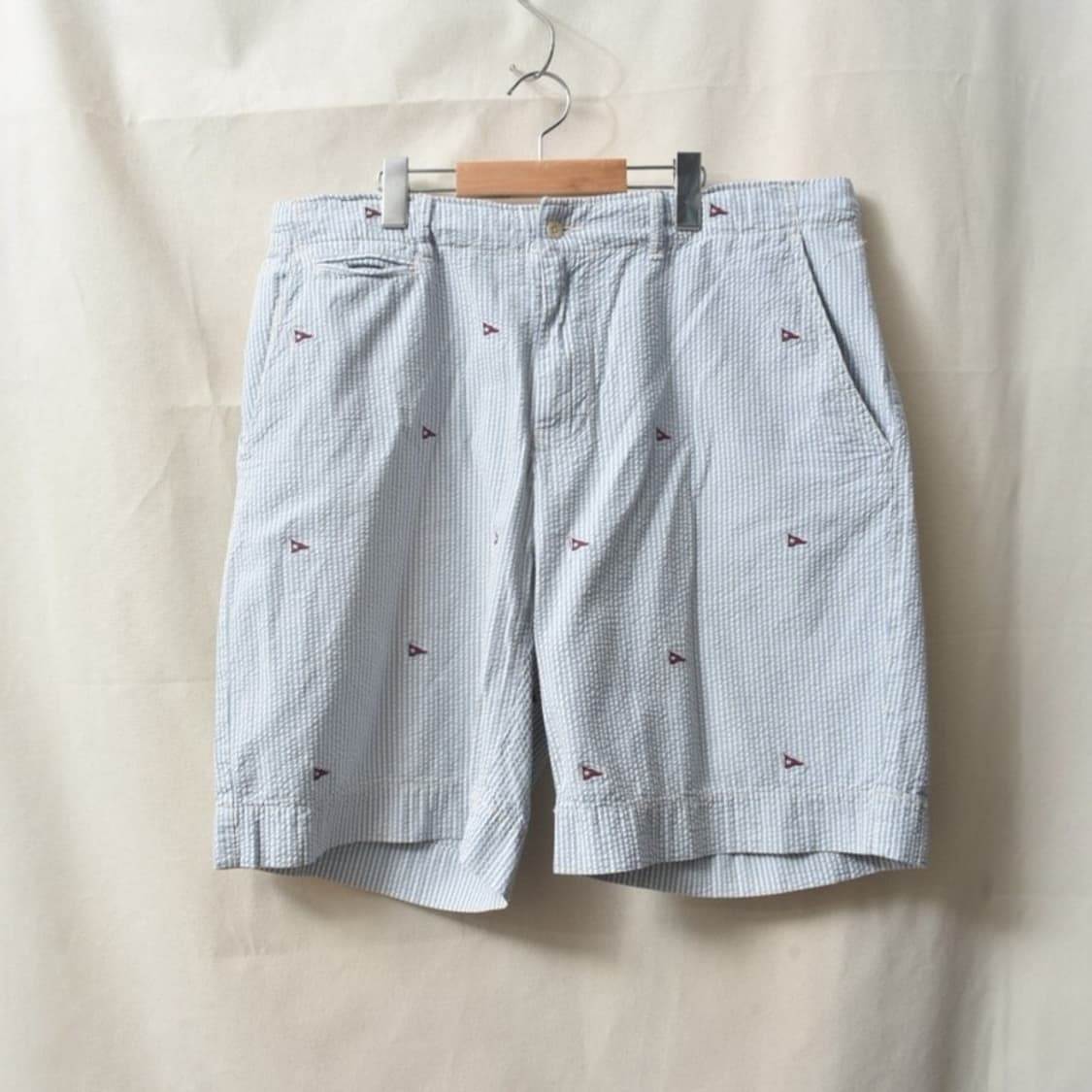 폴로 랄프로런 시어서커 쇼츠 반바지 38 M0160 상품이미지1