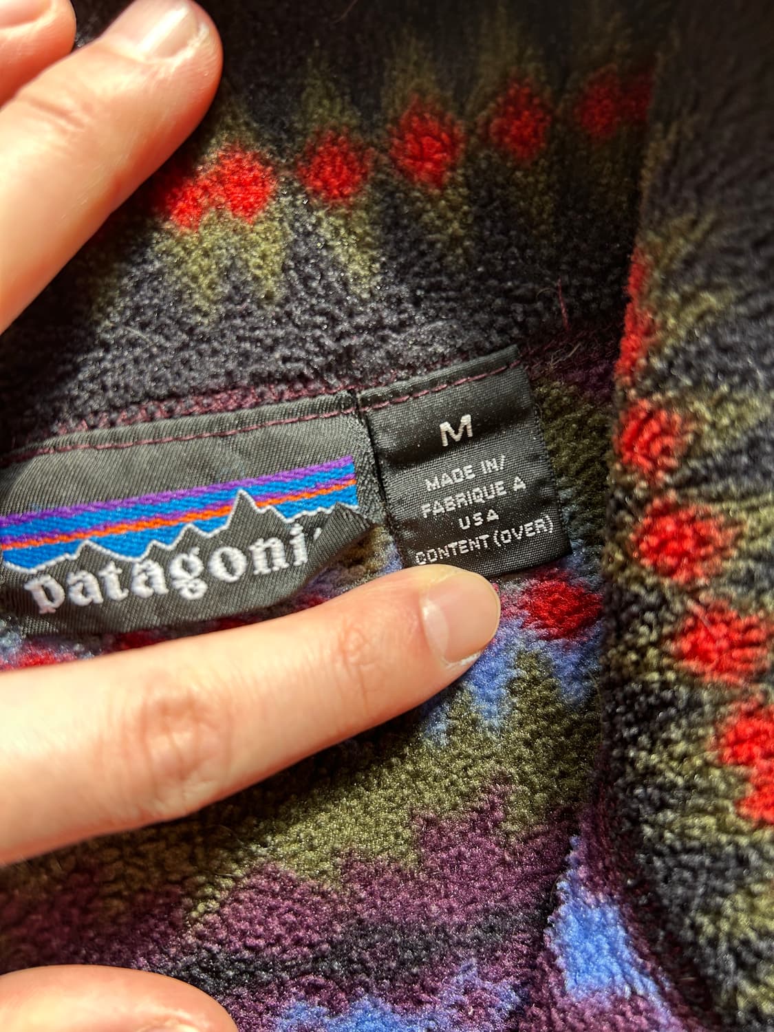 90s 빈티지 파타고니아 집업 신칠라 usa sacajawea 상품이미지4