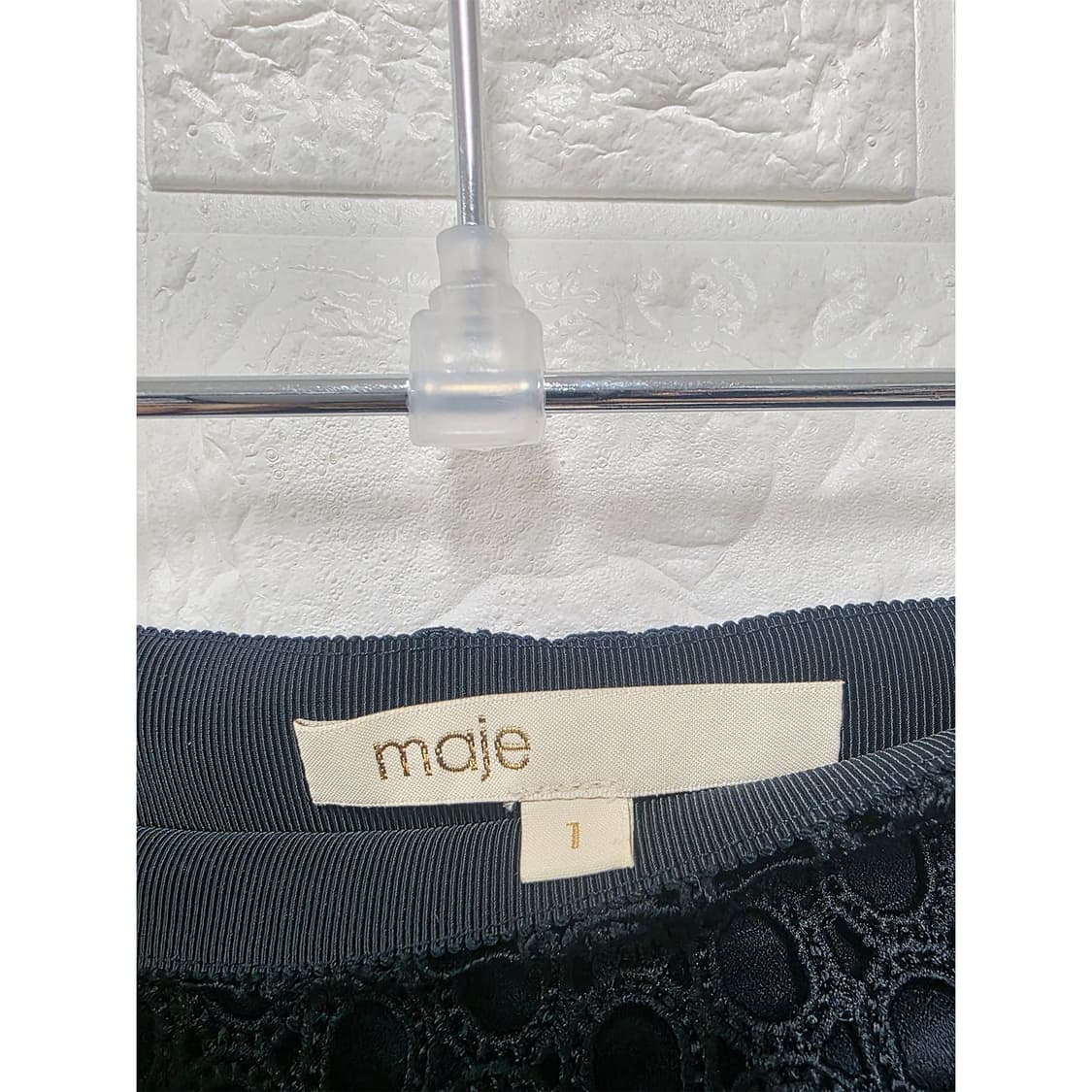 마쥬 MAJE 펀칭 레이스 스커트 26인치 상품이미지2
