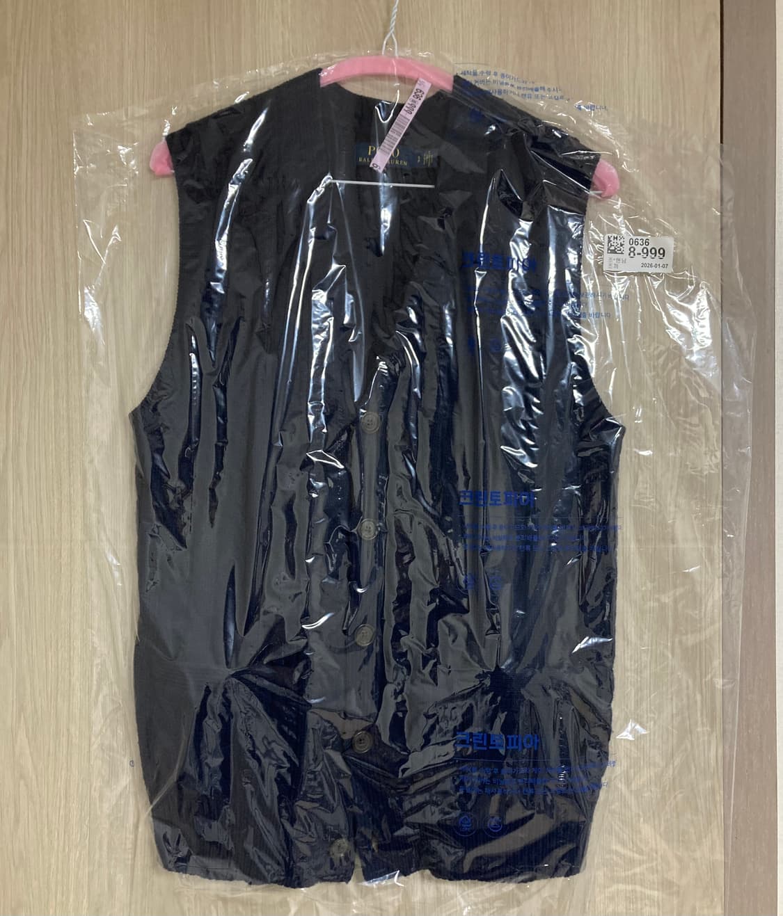 폴로 캐시미어 베스트 S(95-100)판매 상품이미지7