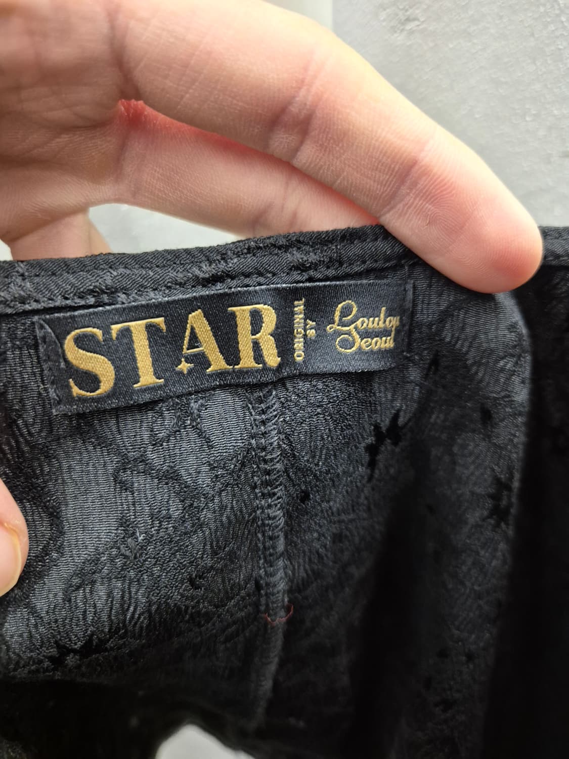 Loulouseoul 블랙 레이스 코르셋 탑 상품이미지5