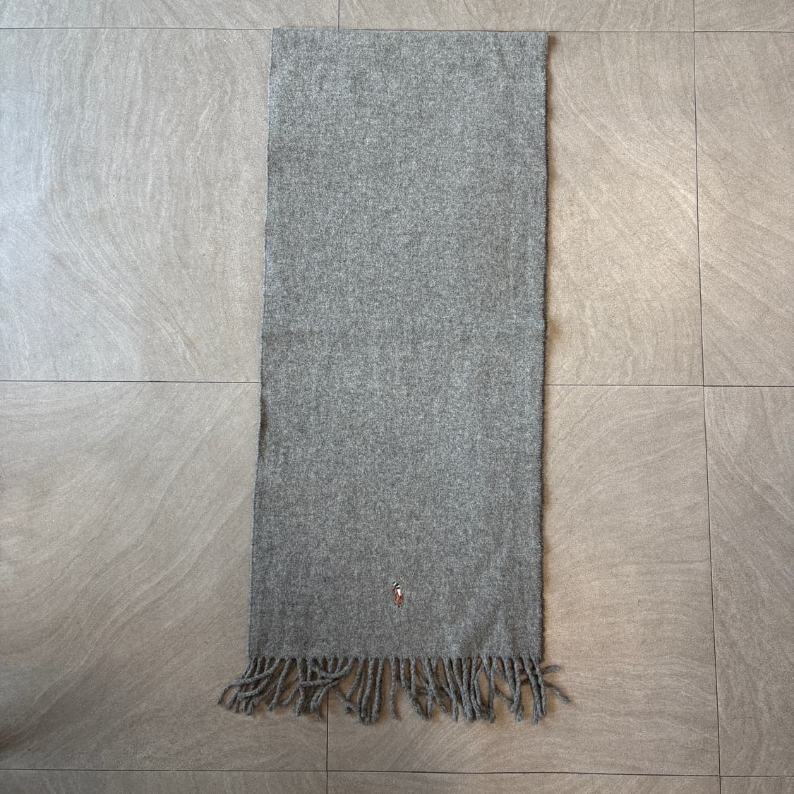 폴로 국내 정품 이태리 생산 램스 울 머플러 상품이미지2