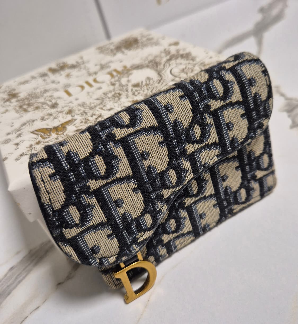 (정품) 디올 오블리크 새들 카드지갑 상품이미지8