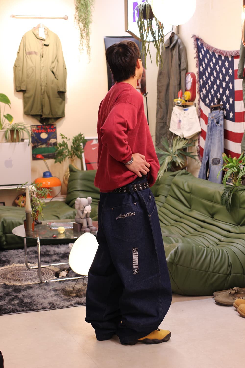 90s Karl Kani Wide Baggy 상품이미지2