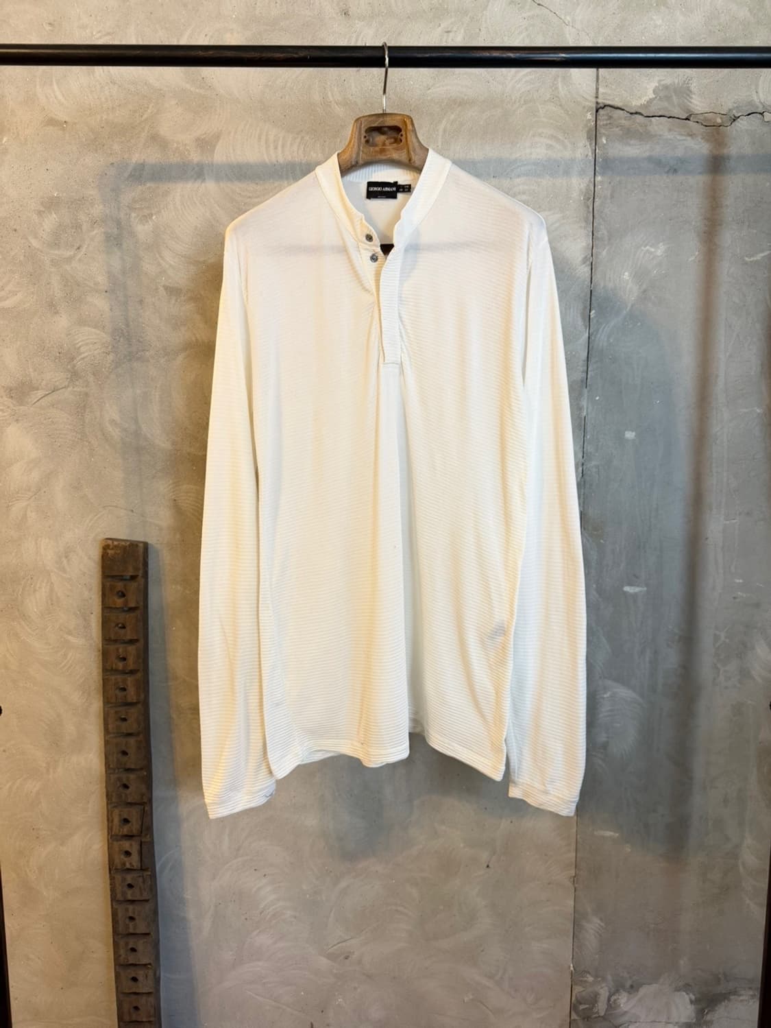 조르지오 아르마니 헨리넥 롱슬리브 티셔츠 100 상품이미지10