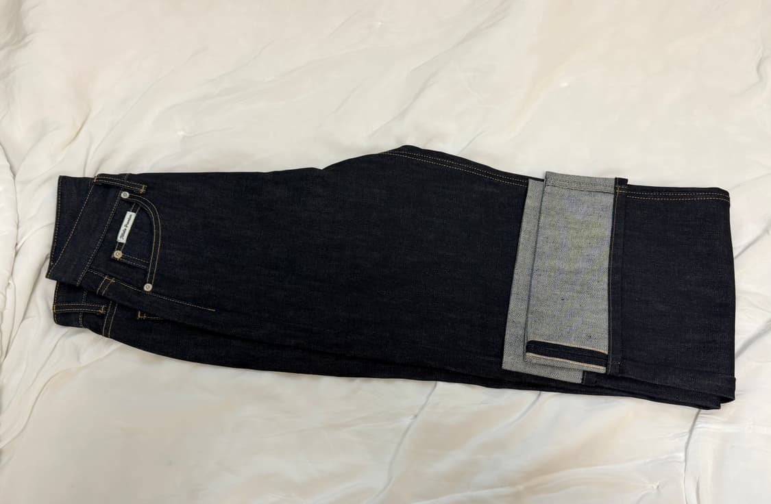 [미 시착 새 상품] 틸아이다이 셀비지 생지데님 s 상품이미지4