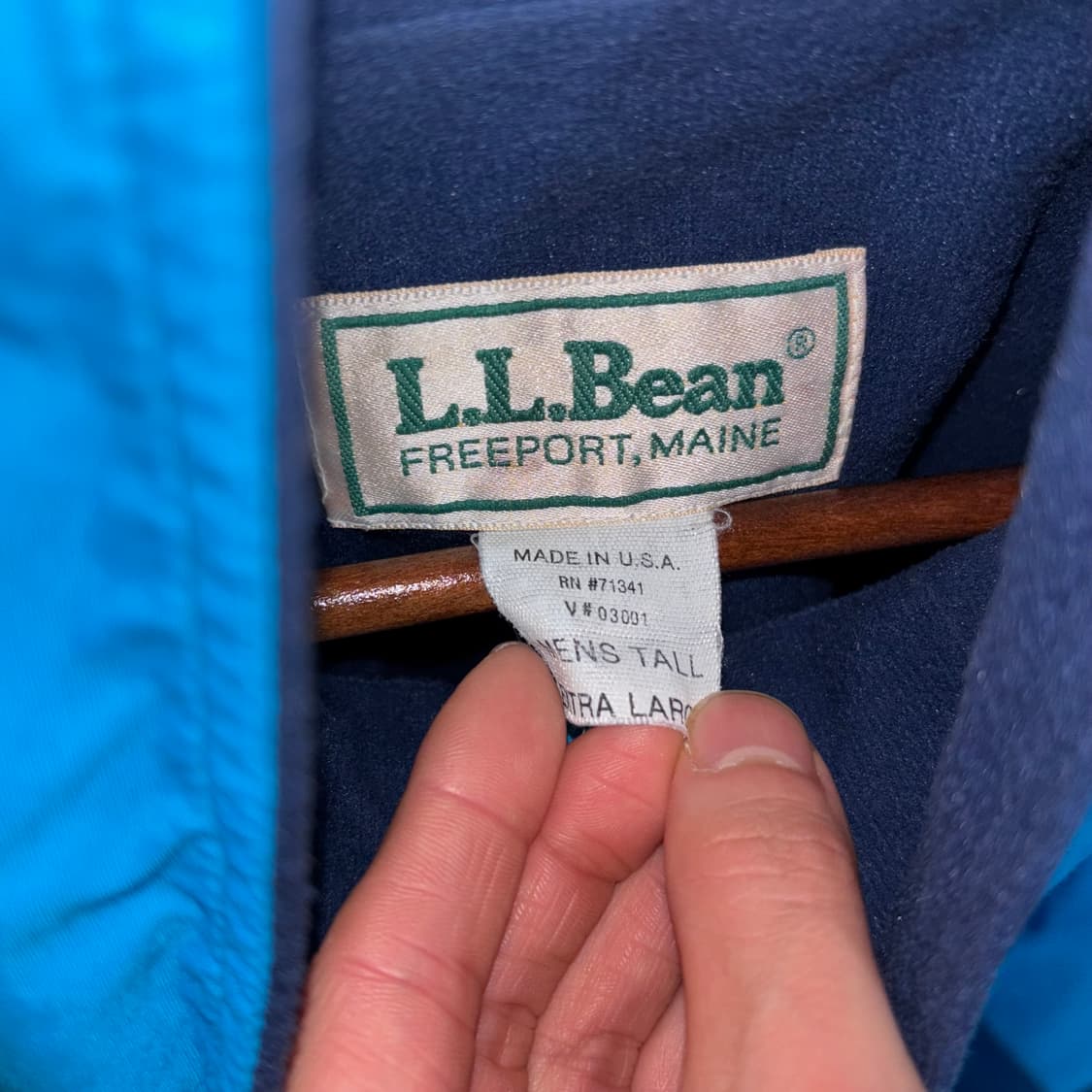 (Made in U.S.A)LL Bean Warm-up Jacket 상품이미지2