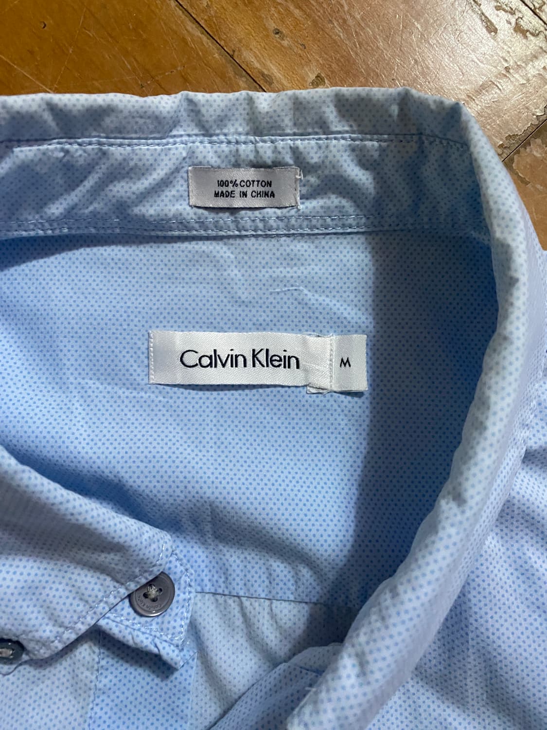 Calvin Klein 스카이 블루 셔츠 M (105) 상품이미지2