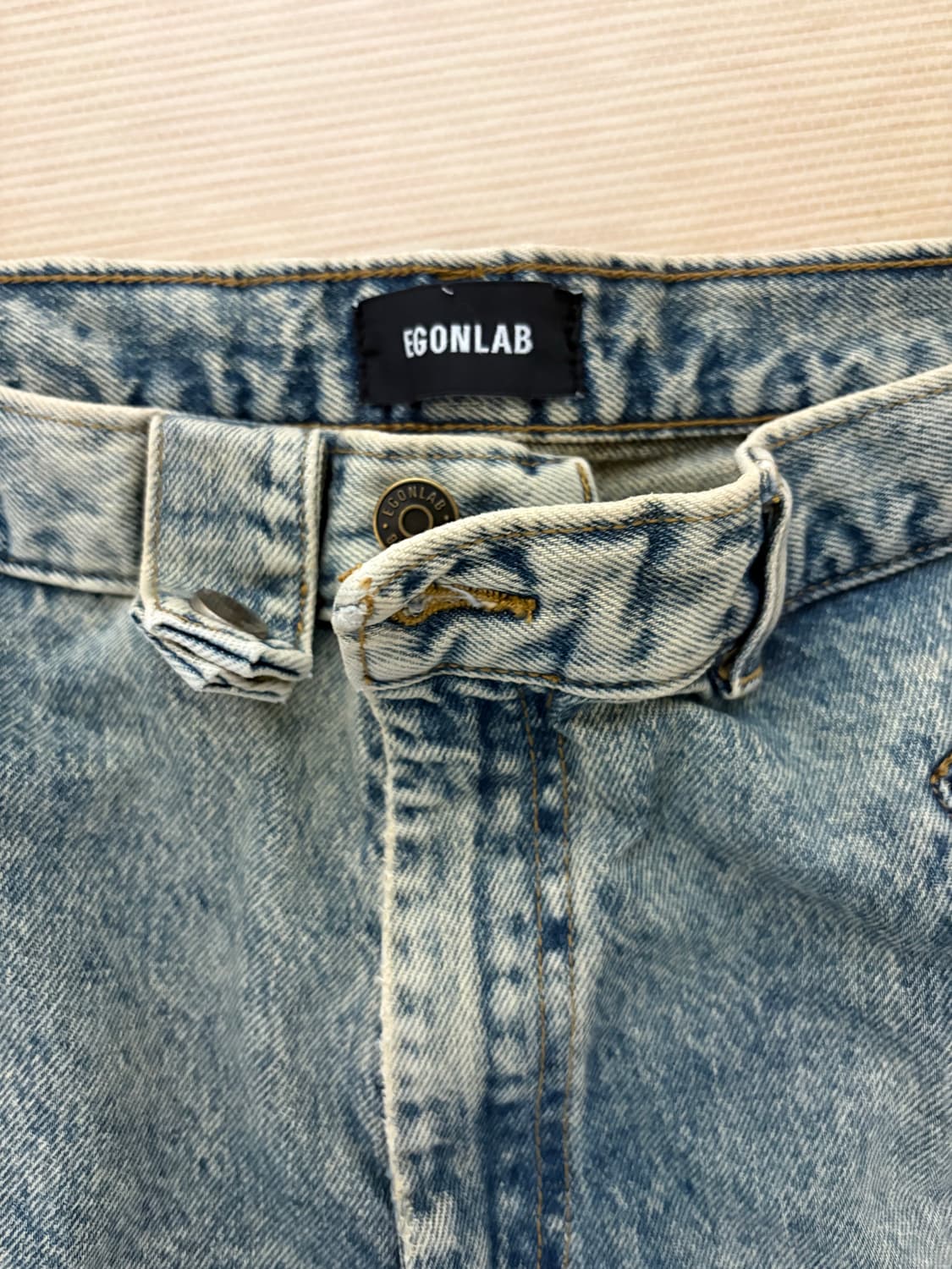 에곤랩 데님팬츠 상품이미지2