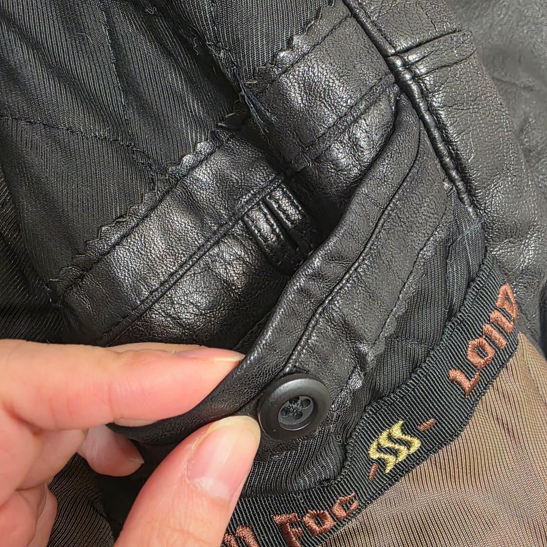 [90s] 런던포그 리얼 레더 자켓 양가죽 자켓 상품이미지6