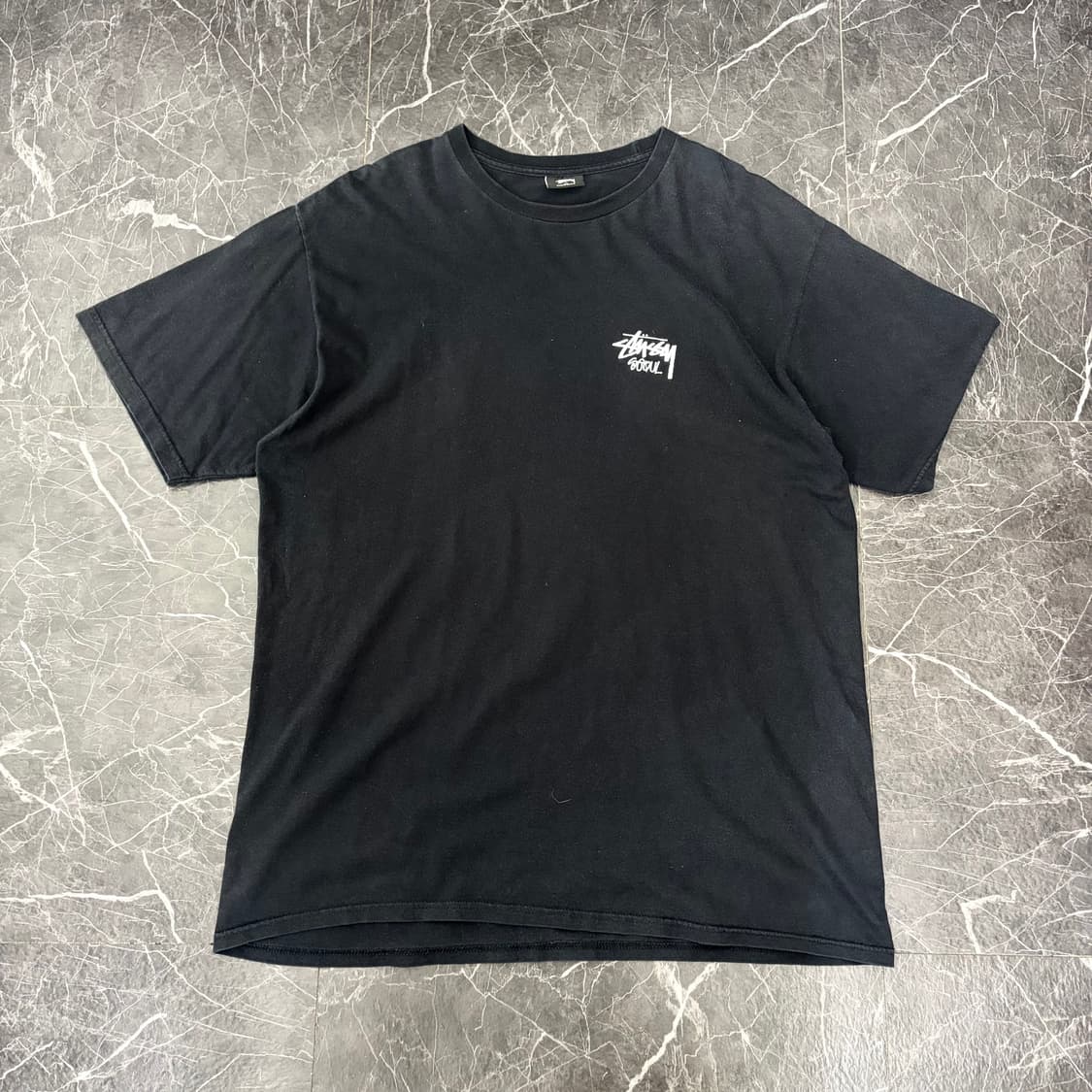 스투시 베이직 스탁 서울 반팔 블랙 상품이미지2