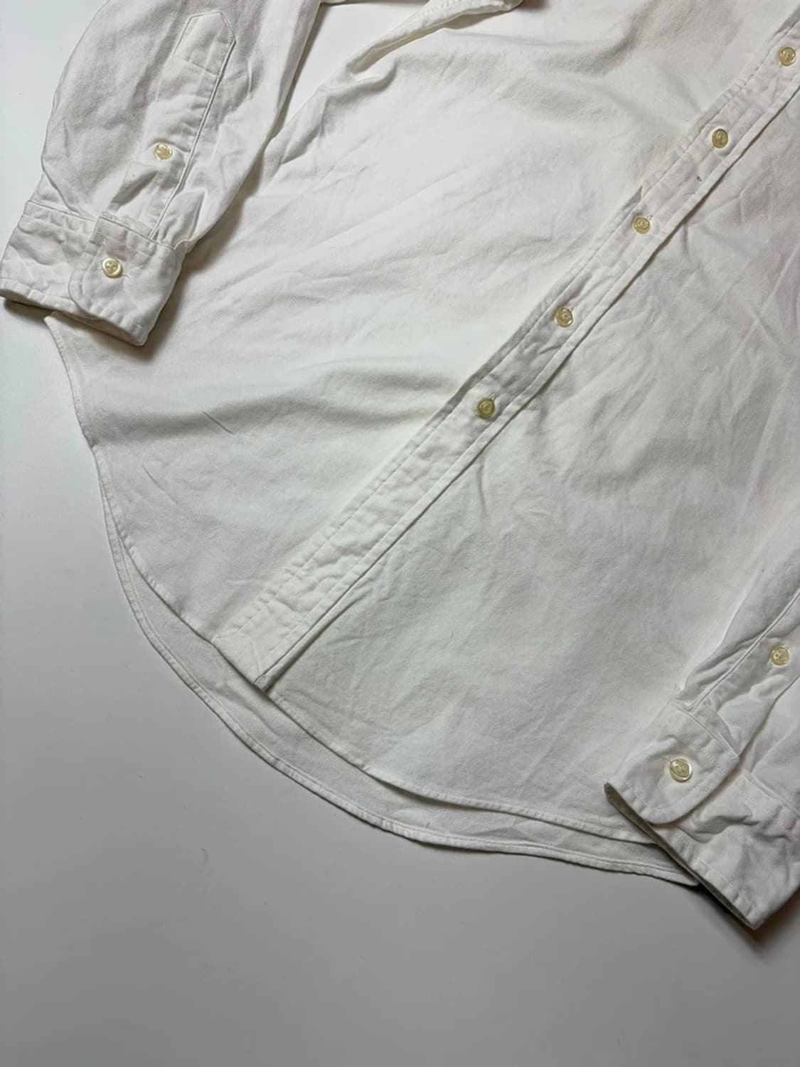 폴로 랄프로렌 옥스포드 자수 로고 화이트 셔츠 PN9245 상품이미지4