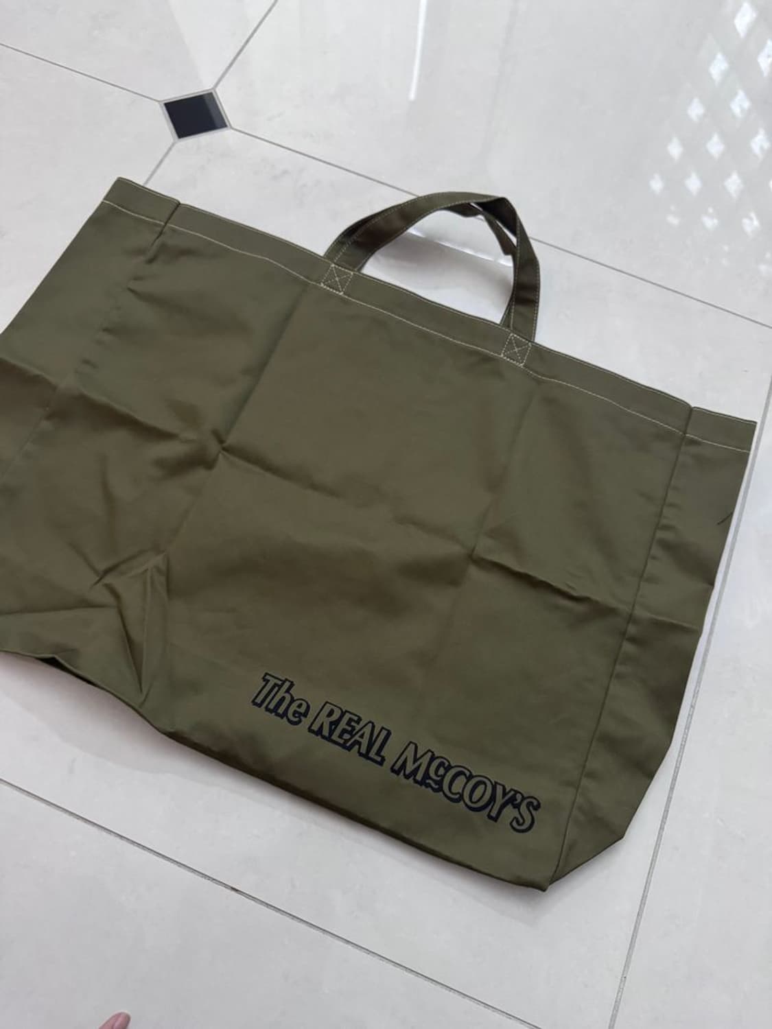 THE REAL MCCOYS ECO BAG 리얼 맥코이스 에코백 L 상품이미지1
