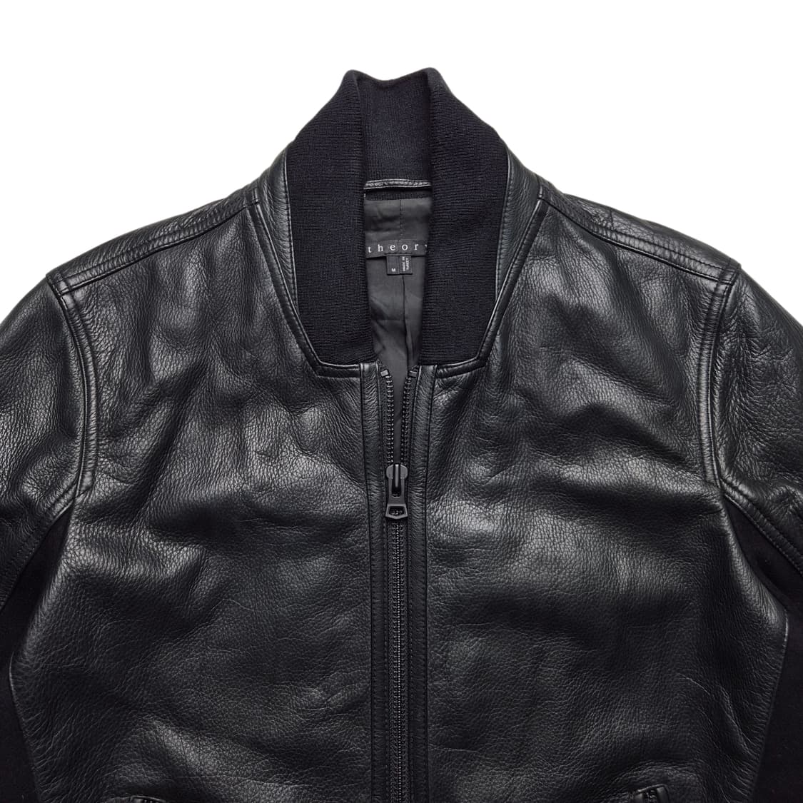 [M] 띠어리 리얼레더 자켓 상품이미지2