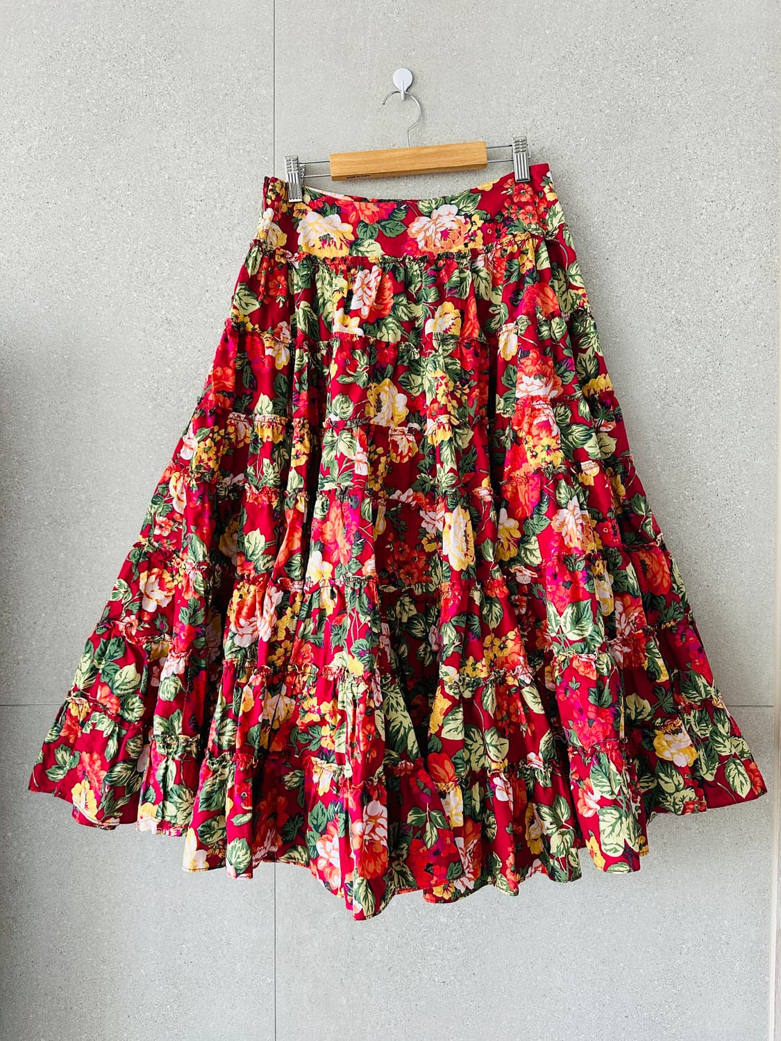 Bride of may 플라워 플레어 스커트 상품이미지1