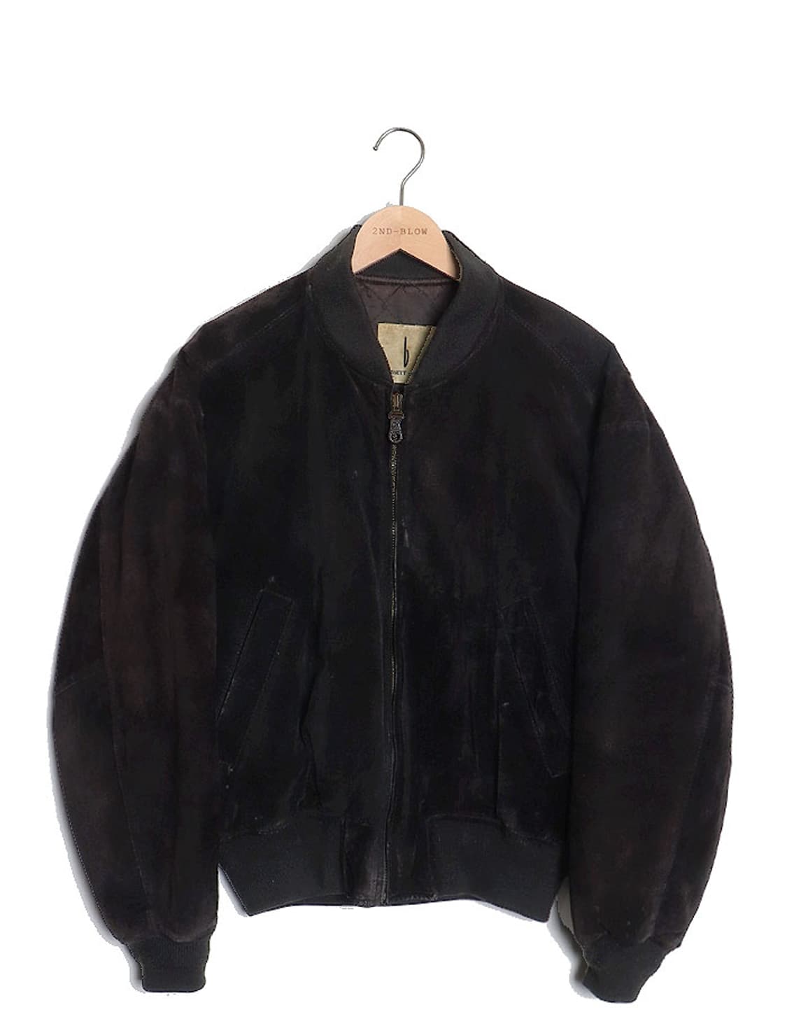 90's BASSETT WALKER PigSuede Blouson 상품이미지1