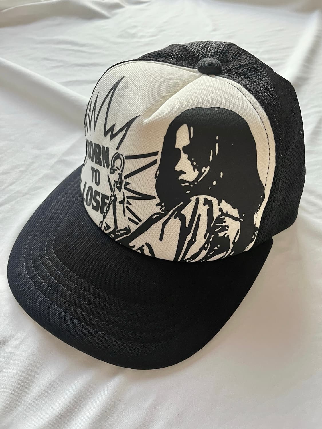 히스테릭 글래머 BORN TO LOSE 장발남 메쉬 캡 모자 상품이미지2