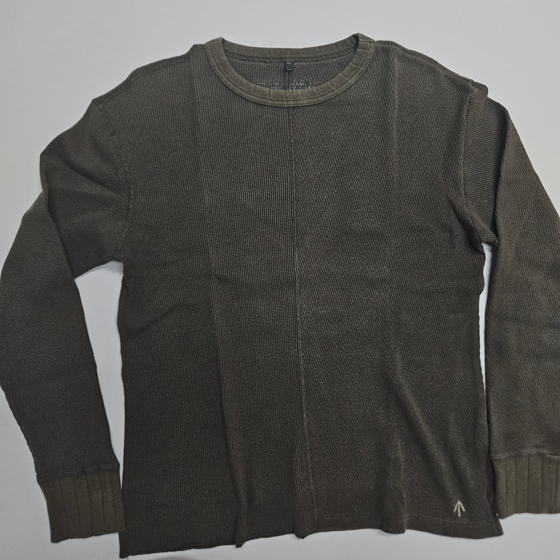 (무료배송) 나이젤카본 비대칭 와플믹스 롱슬리브 / 올리브 / 50사이즈 상품이미지1