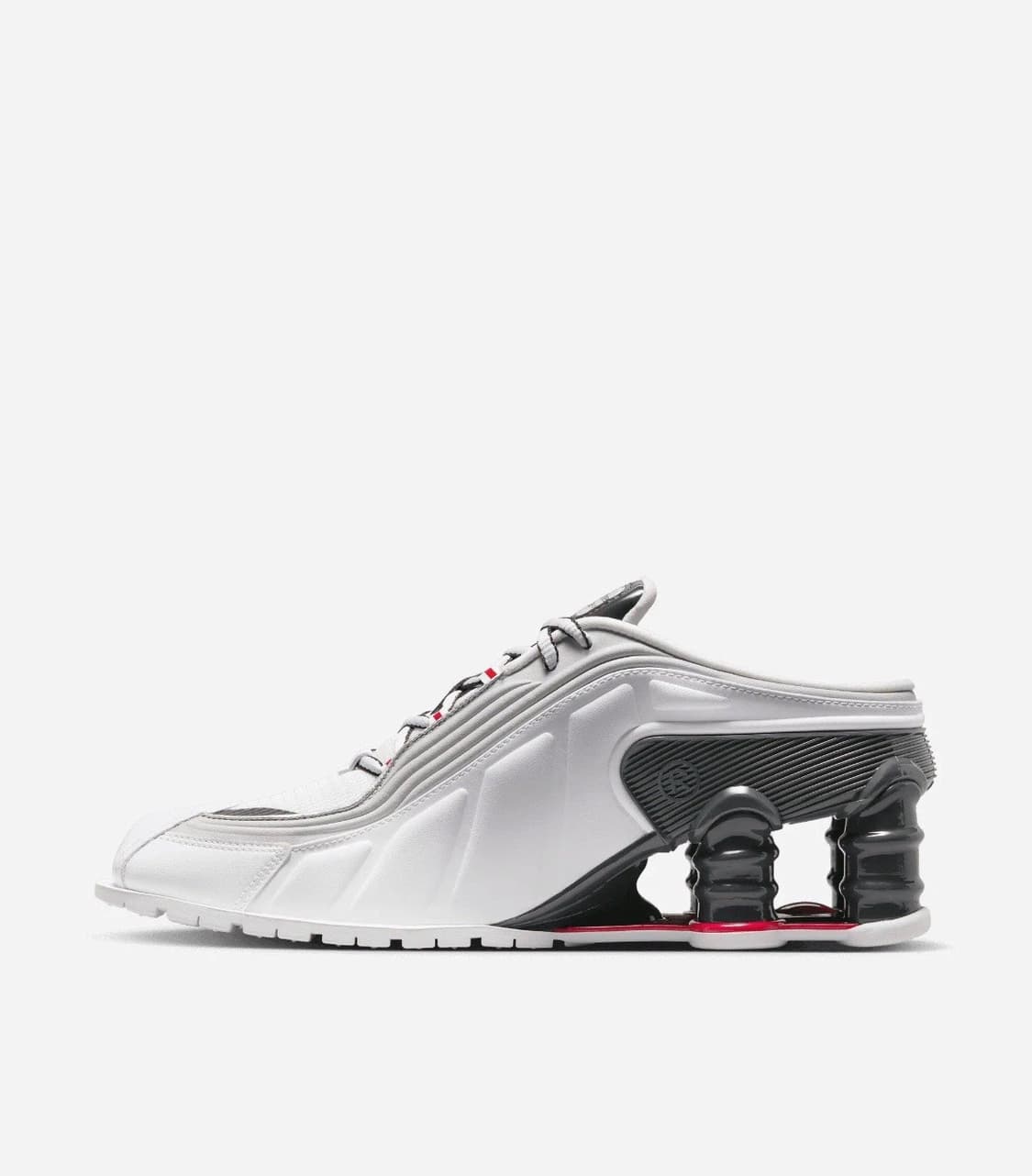 [285/W11.5,M10] 나이키 X 마틴로즈 샥스 화이트 바시티 레드 상품이미지5