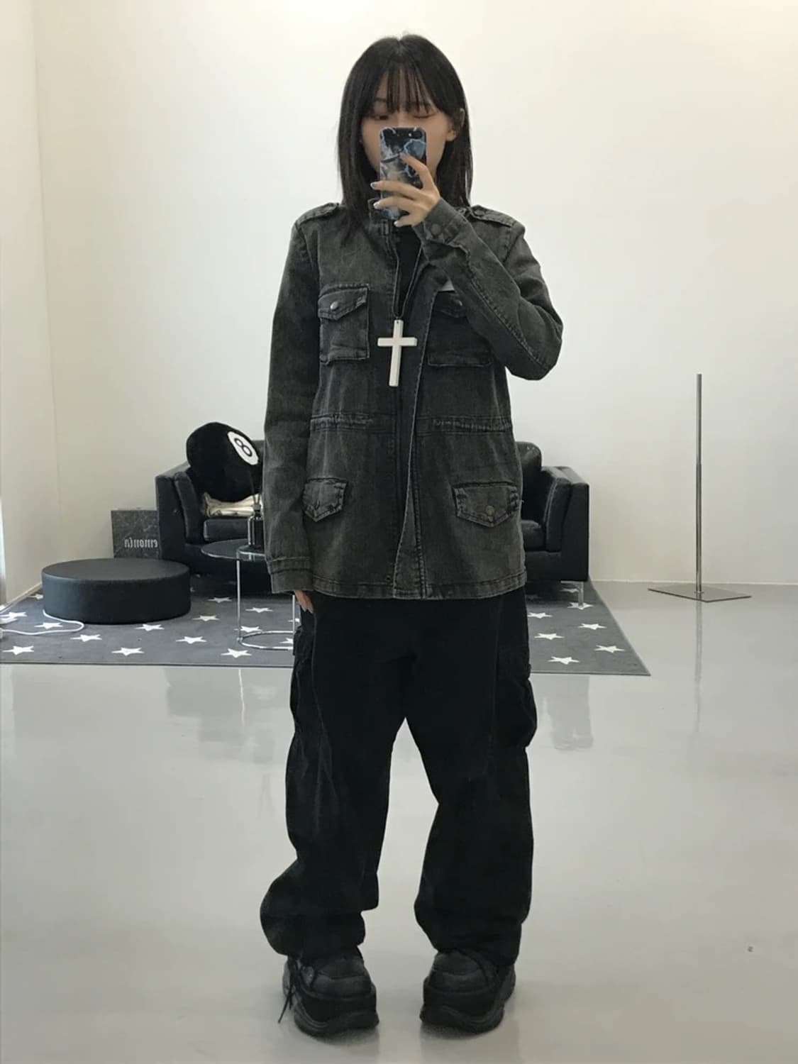 빈티지 워싱 자켓 상품이미지1
