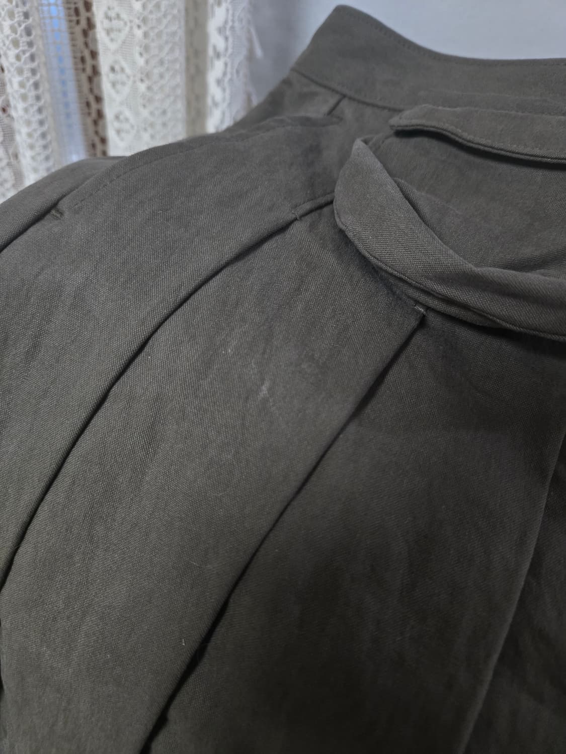 더콜디스트모먼트 TCM skirt layered pants (브라운) 1 상품이미지5