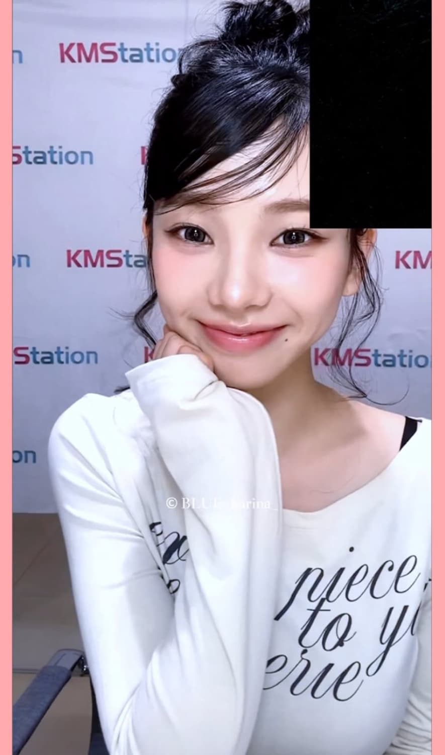 레터리 레터링 오프숄더 타이 롱 슬리브 그레이 상품이미지2
