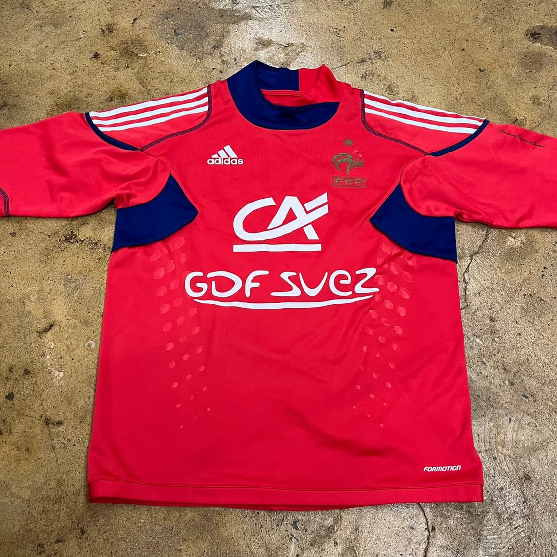 [정품/M] 아디다스 프랑스 축구 국대 긴팔 유니폼 b8 상품이미지3