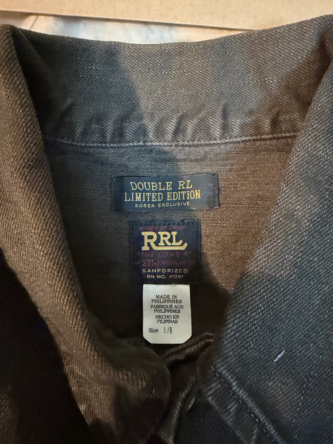 RRL 코리아 익스클루시브 lot271 상품이미지2