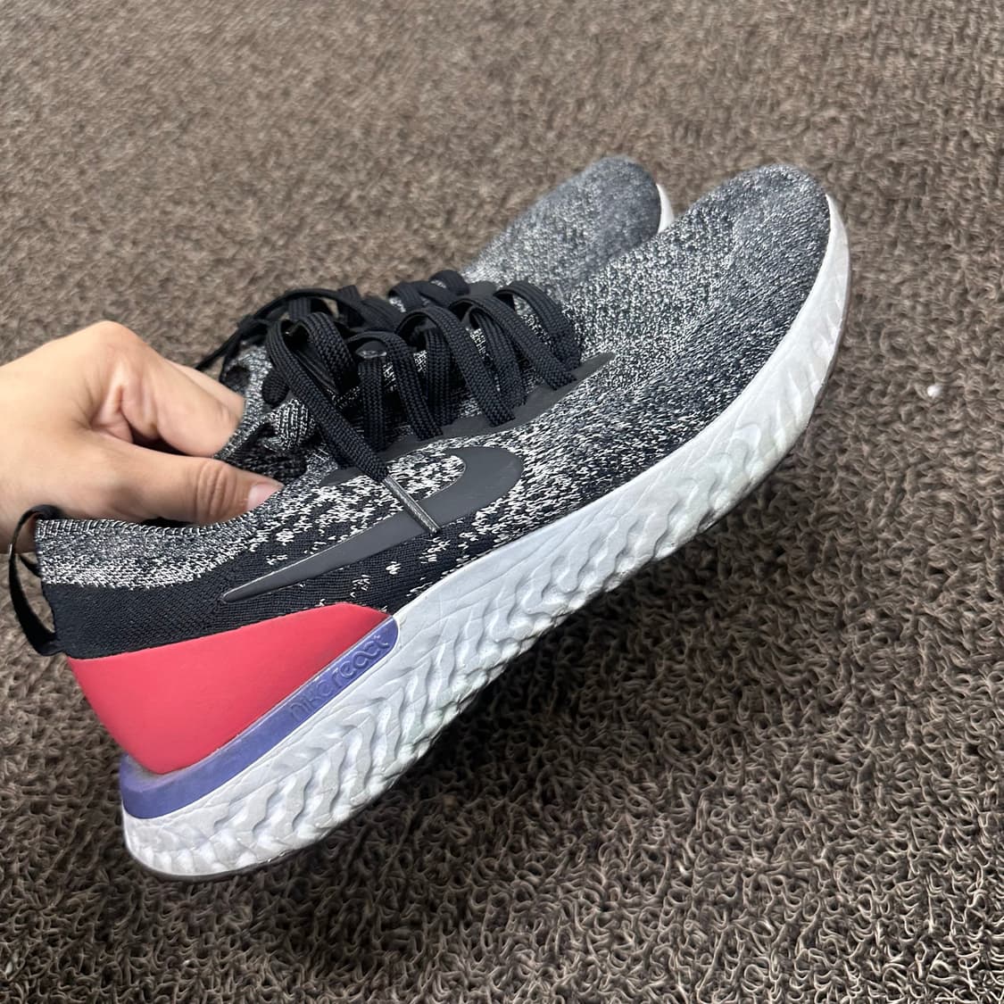 NIKE 나이키 에픽 리액트 플라이니트 러닝화 운동화 260 상품이미지5