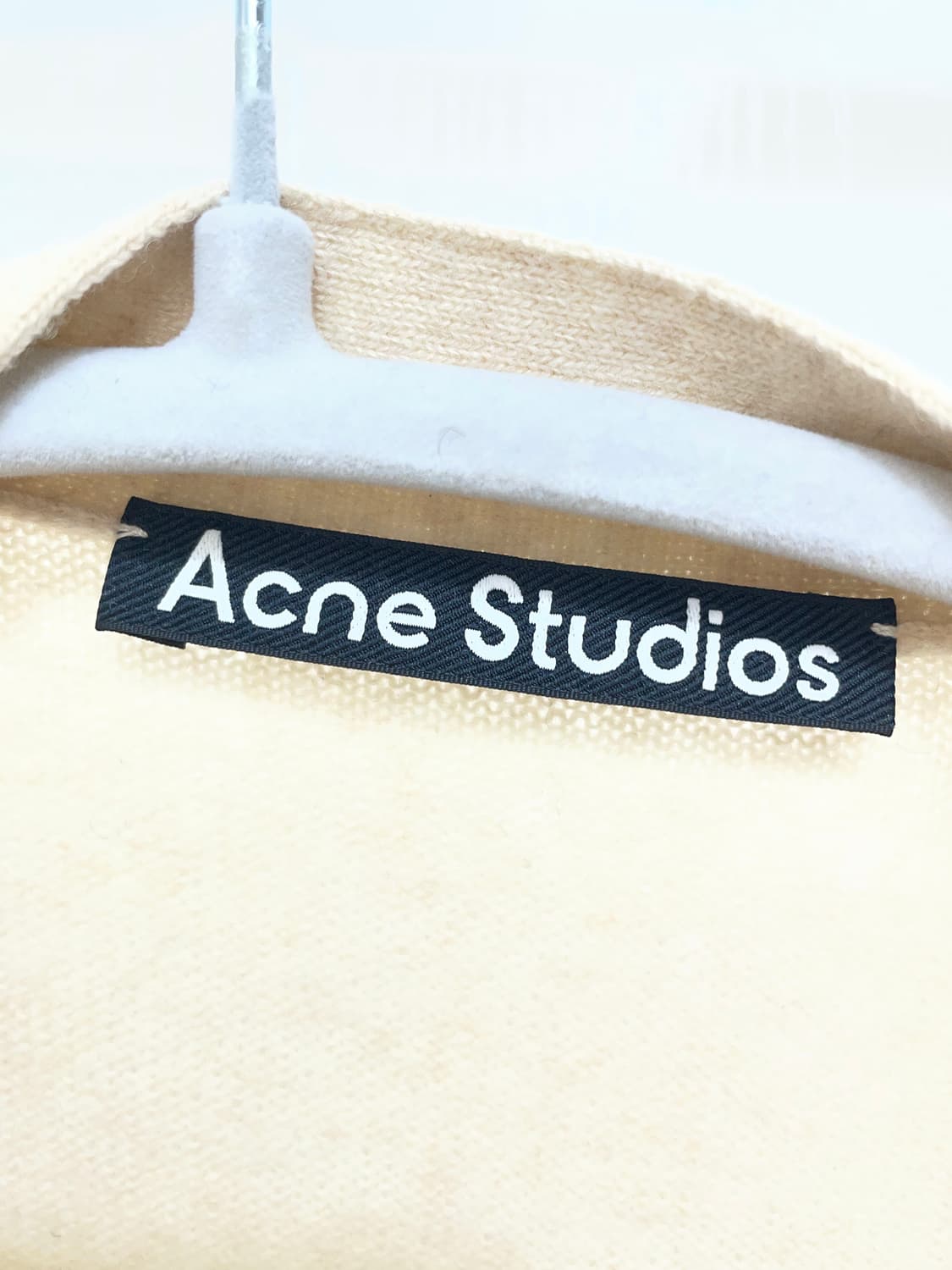 아크네스튜디오 가디건 오트밀 멜란지 M 상품이미지6