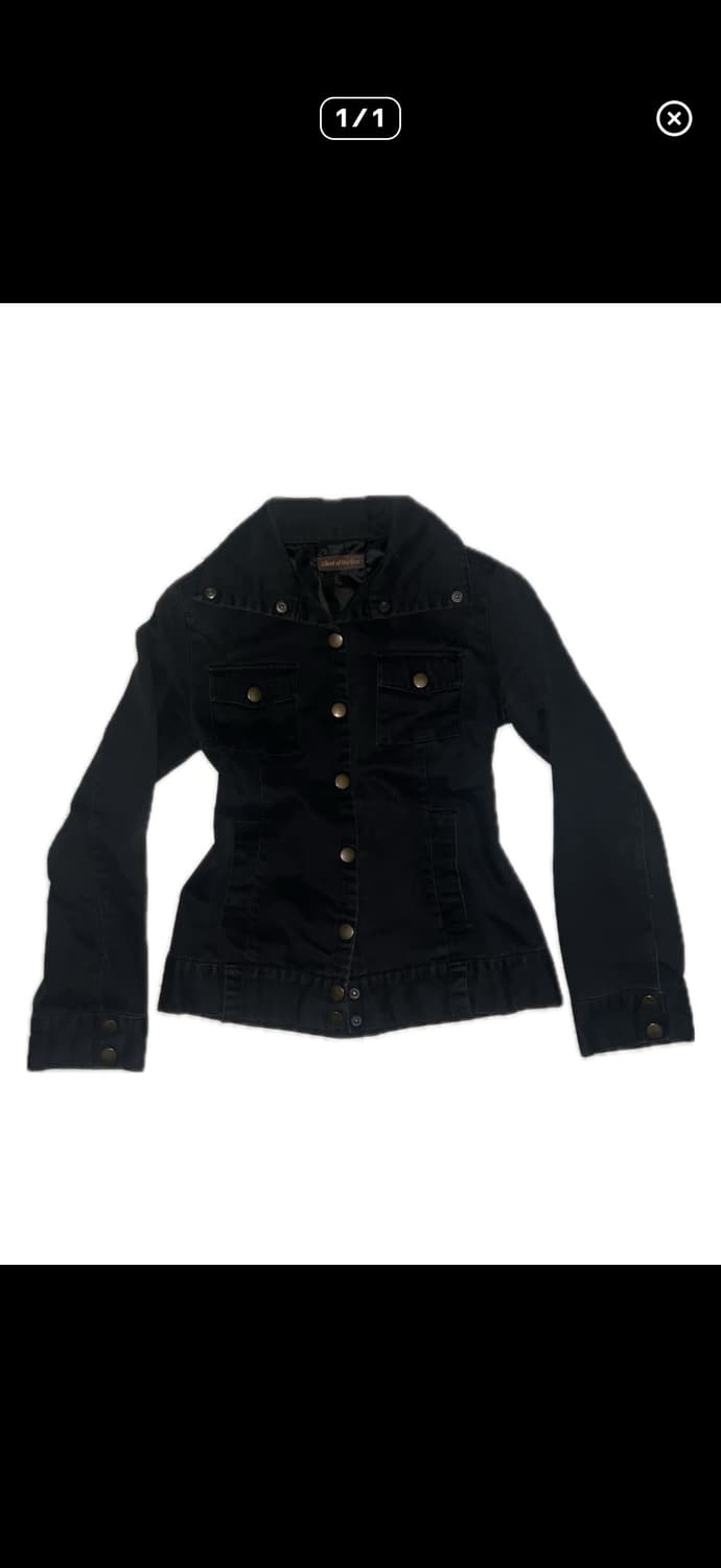 고스트오브할렘 빈티지 고스 펑크 와투케 슬림 자켓 상품이미지1