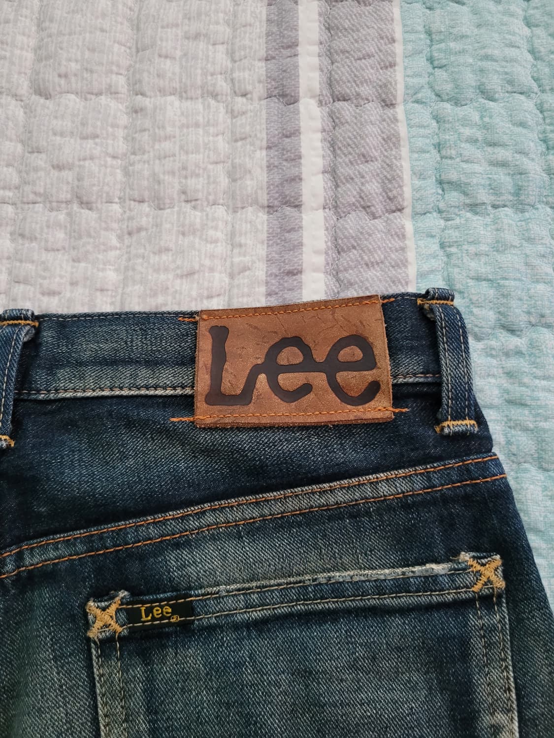 재팬 리 LEE 유니온메이드 샌포라이즈드 빈티지워싱 스트레이트 28 상품이미지8