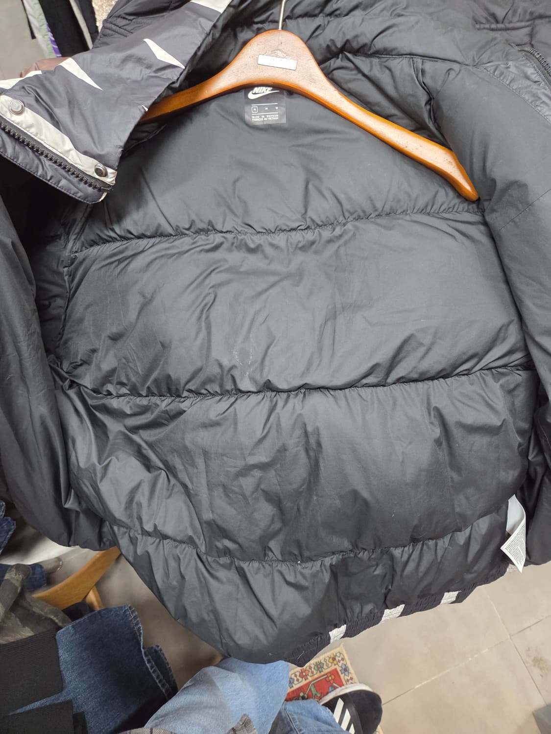 나이키 해외판 nsw 시즈널필 다운 패딩 xl 상품이미지4