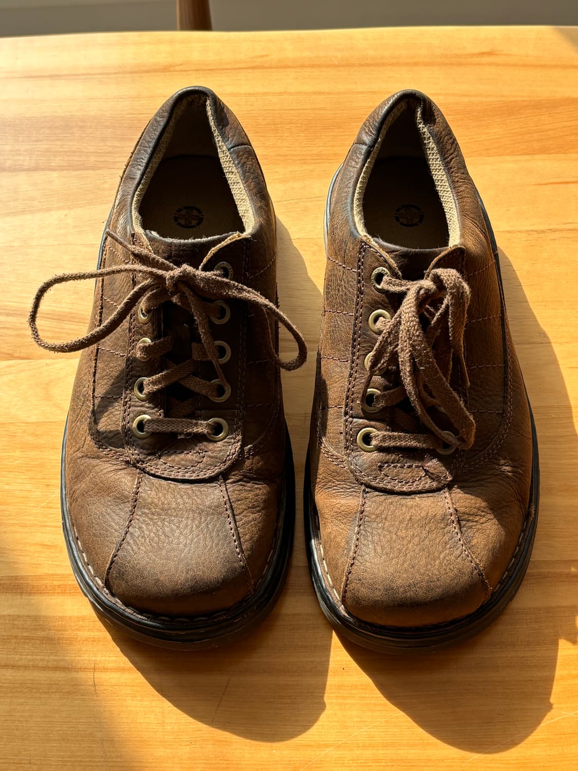 Dr. Martens JOHN 브라운 레더 더비 UK9 (280) 상품이미지1