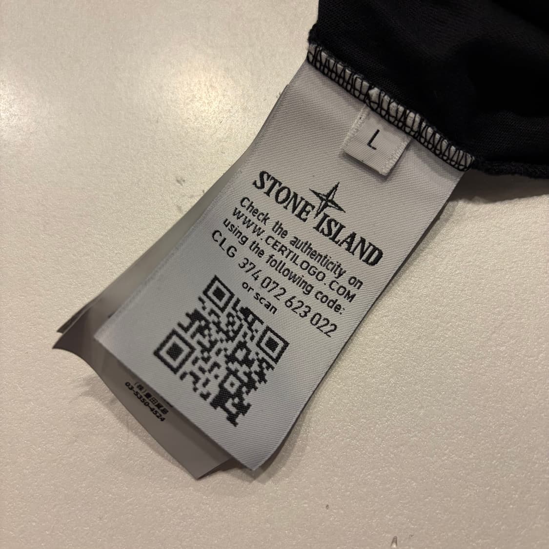 [L] 20ss 스톤아일랜드 블랙 반팔 티셔츠 C765 상품이미지6