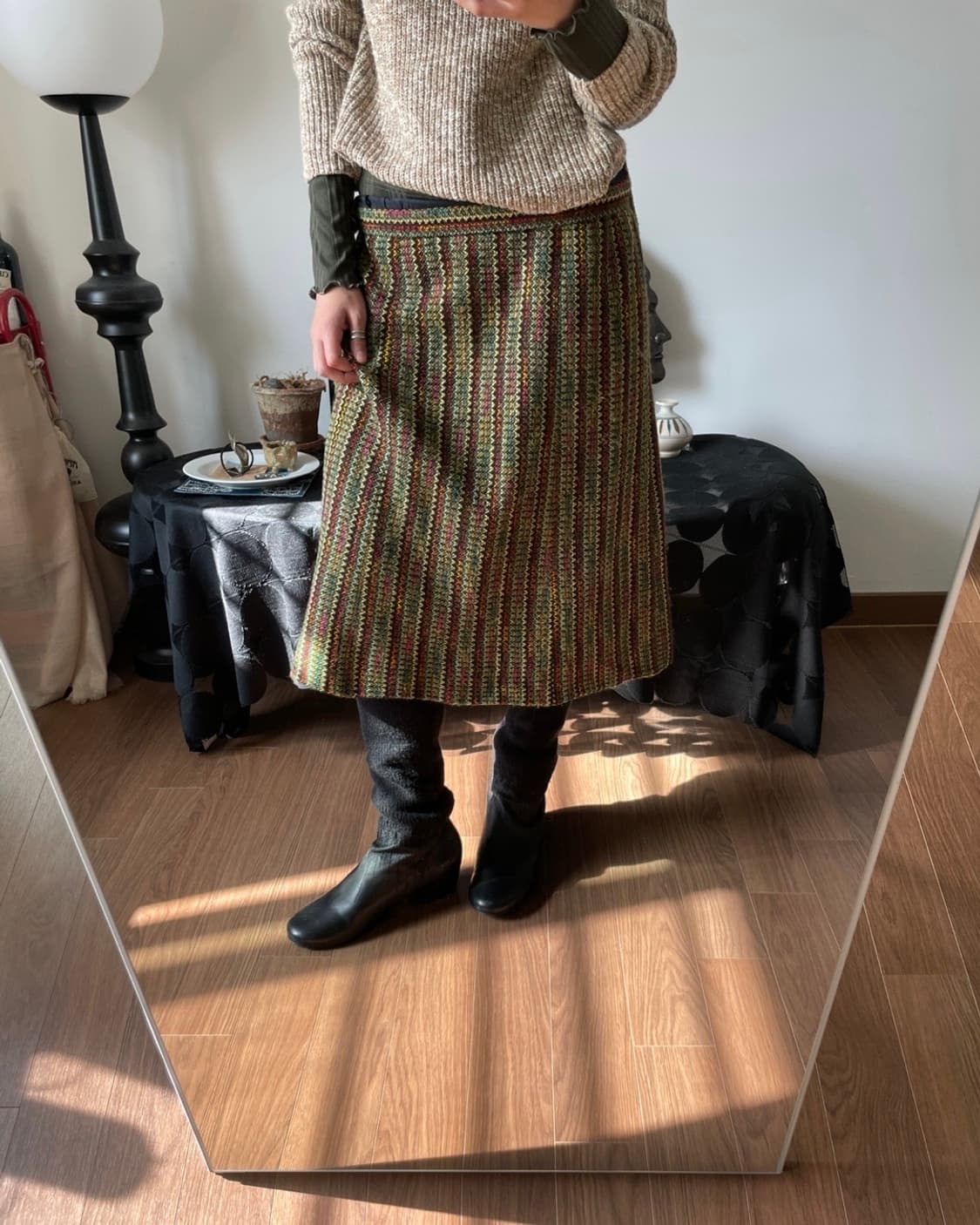 knit long skirt 상품이미지6