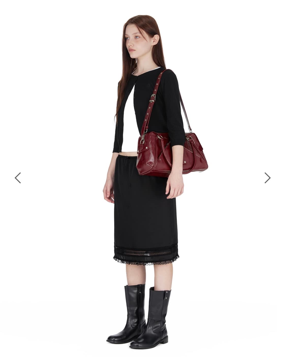 썬번프로젝트 모스백 버건디 상품이미지2