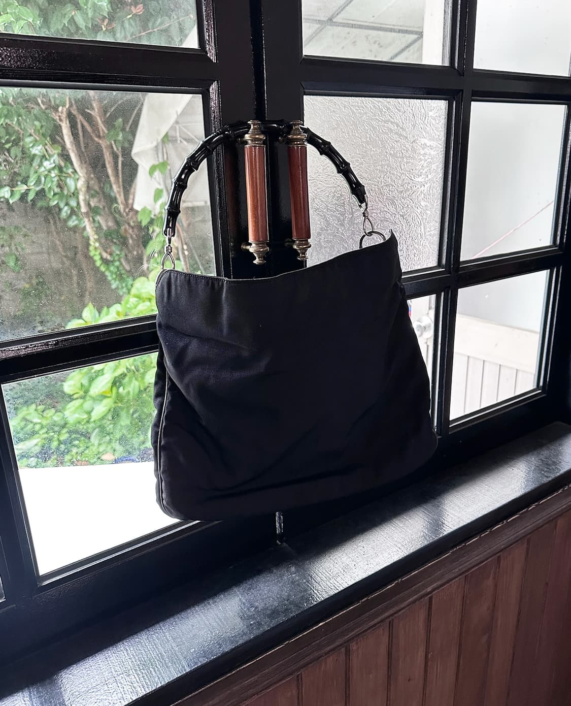 GUCCI nylon bamboo bag 상품이미지5