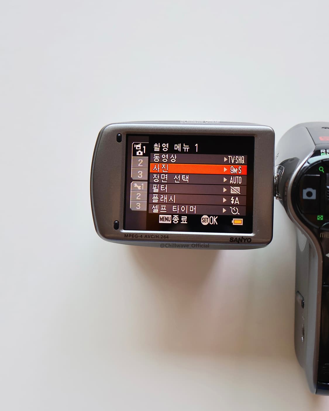 산요작티 Xacti CG9 Silver 상품이미지5