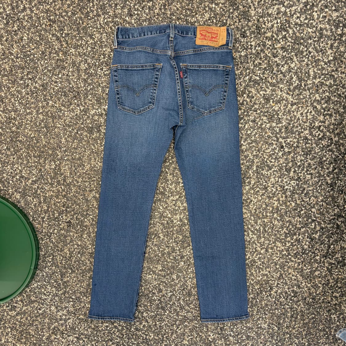 리바이스 501 미디엄 워시 데님 (28) 상품이미지2