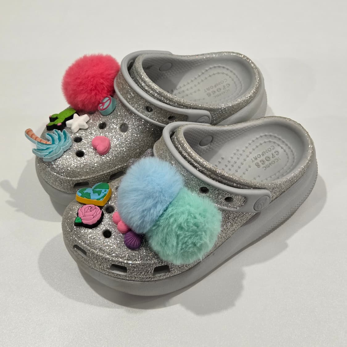크록스 키즈 글리터 클로그 200mm 상품이미지2