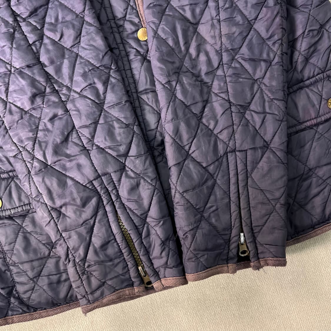 95 바버 인터네셔널 퀄팅 패딩 상품이미지6