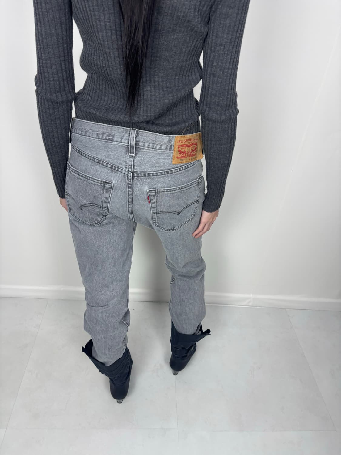 LEVIS 501 LIGHT GRAY 상품이미지6