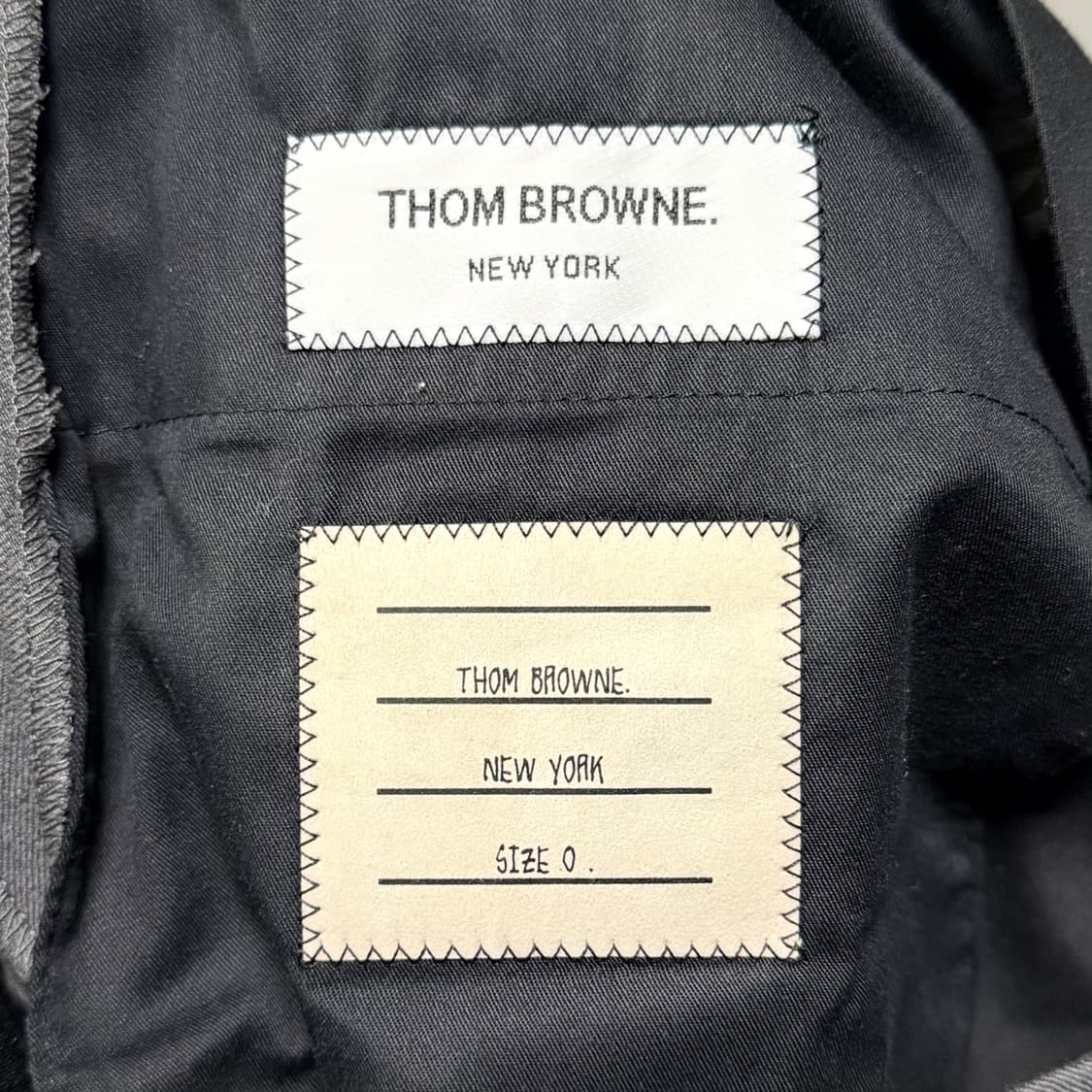 [S+급/0] 톰브라운 울 트윌 120수 슬랙스 팬츠 정장 상품이미지8