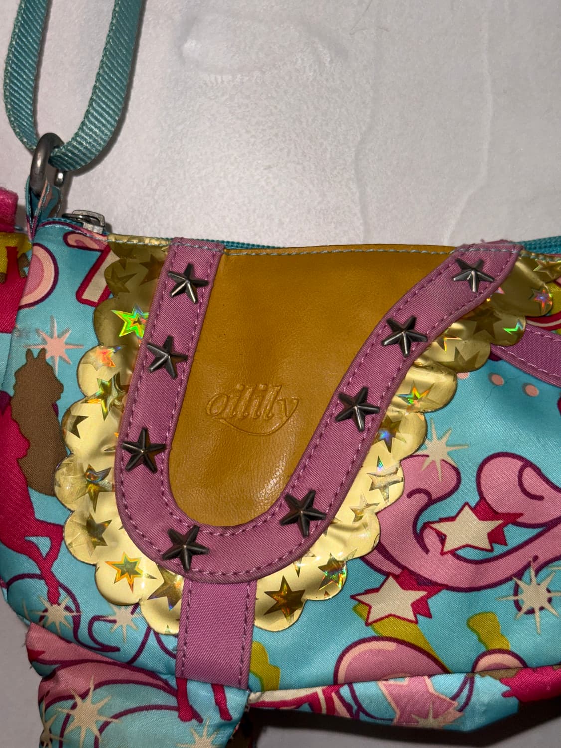 Oilily kitsch western horse cross bag 상품이미지2